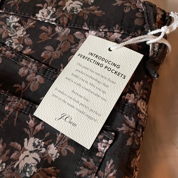 J. Crew Floral Pattern Pants Waist Size 24 - Picture 4 of 9